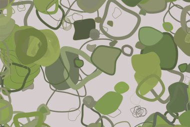 Rasgele yuvarlak şekiller desen şekli ile soyut geometrik arka plan. Vektör çizim grafiği.