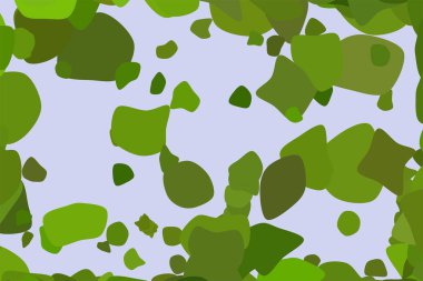 Soyut kavramsal geometrik rasgele yuvarlak şekiller desen. Web sayfası, grafik tasarım, katalog, doku veya arka plan için iyi. Vektör çizim grafiği.