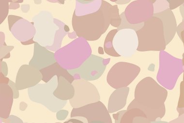 Rasgele yuvarlak şekiller, geometrik arka plan deseni şeklinde. Vektör çizim grafiği.