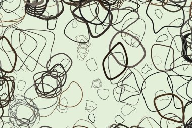 Arka plan soyut geometrik rasgele yuvarlak şekiller desen tasarımı için. Vektör çizim grafiği.