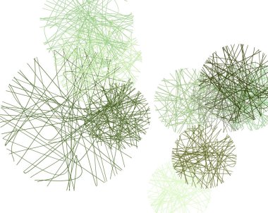 Soyut geometrik dağınık rasgele hattı daireler desen renkli. Web sayfası, duvar kağıdı, grafik tasarım, katalog, doku veya arka plan için iyi. Vektör çizim grafiği.