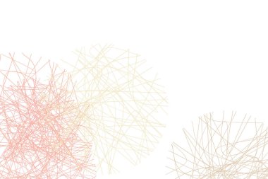 Soyut kavramsal geometrik dağınık rasgele hattı daireler desen. Web sayfası, grafik tasarım, katalog, doku veya arka plan için iyi. Vektör çizim grafiği.