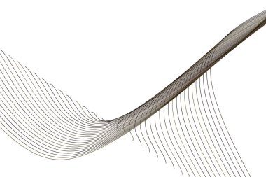 Web sayfası, grafik tasarım, katalog veya doku için kavramsal arka plan. Çizgi ve Eğri deseni. Vektör çizim grafiği.