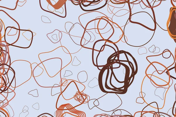 Rasgele yuvarlak şekiller desen şekli ile soyut geometrik arka plan. Vektör çizim grafiği.