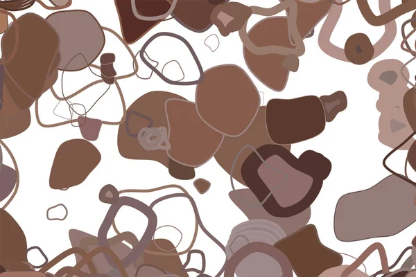 Arka plan soyut geometrik rasgele yuvarlak şekiller desen tasarımı için. Vektör çizim grafiği.