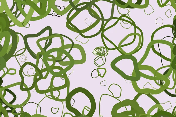 Soyut kavramsal geometrik rasgele yuvarlak şekiller desen. Web sayfası, grafik tasarım, katalog, doku veya arka plan için iyi. Vektör çizim grafiği.