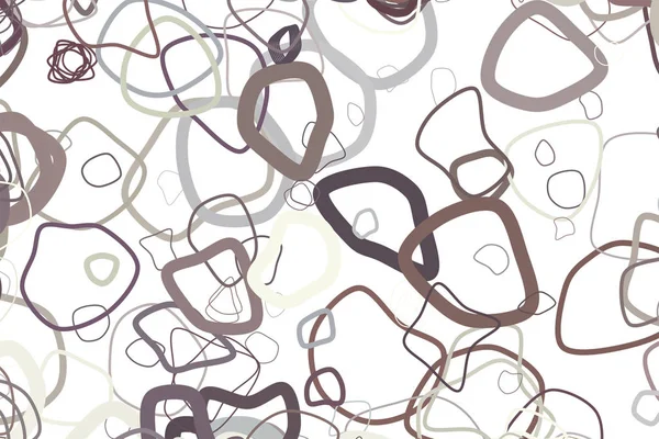 Soyut kavramsal geometrik rasgele yuvarlak şekiller desen. Web sayfası, grafik tasarım, katalog, doku veya arka plan için iyi. Vektör çizim grafiği.