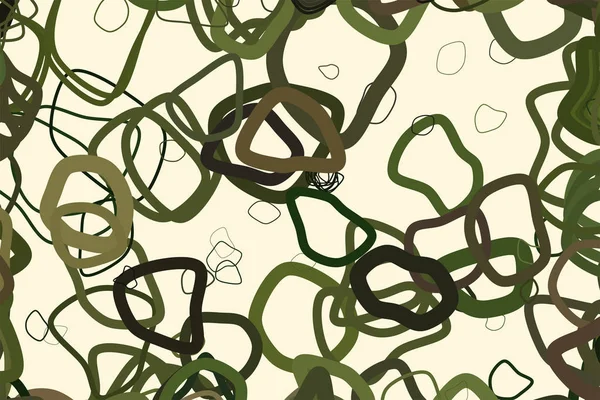 Soyut kavramsal geometrik rasgele yuvarlak şekiller desen. Web sayfası, grafik tasarım, katalog, doku veya arka plan için iyi. Vektör çizim grafiği.