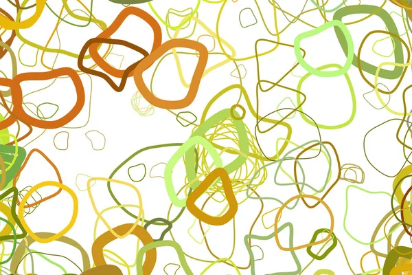 Rasgele yuvarlak şekiller, geometrik arka plan deseni şeklinde. Vektör çizim grafiği.