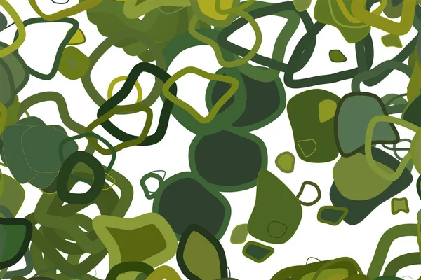 Web sayfası, grafik tasarım, katalog veya doku için kavramsal arka plan. Desen rasgele yuvarlak şekiller. Vektör çizim grafiği.