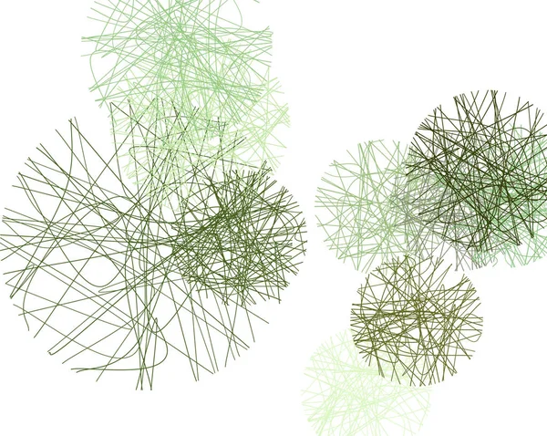 Soyut geometrik dağınık rasgele hattı daireler desen renkli. Web sayfası, duvar kağıdı, grafik tasarım, katalog, doku veya arka plan için iyi. Vektör çizim grafiği.