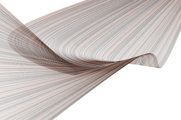 Arka plan soyut geometrik çizgi ve eğri desen tasarımı için. Vektör çizim grafiği.