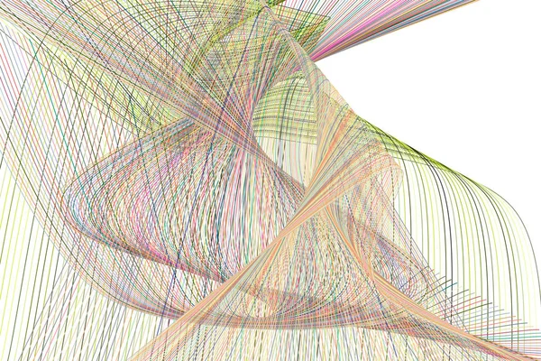 Forme Ligne Courbe Motif Abstrait Fond Géométrique Illustration Vectorielle — Image vectorielle