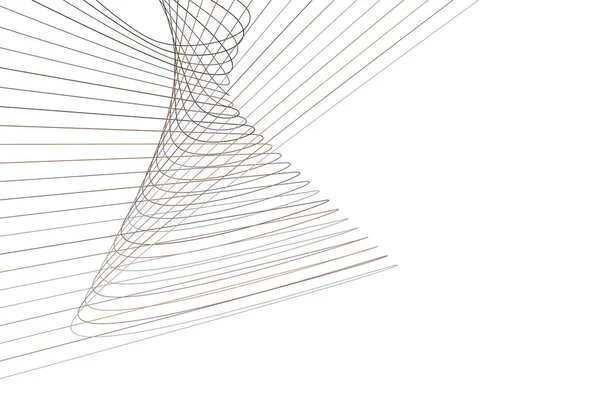 Conceptuel Abstrait Ligne Géométrique Motif Courbe Bon Pour Page Web — Image vectorielle