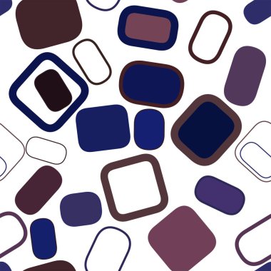 Kesintisiz geometrik kavramsal arka plan dikdörtgen desen tasarımı için yuvarlanır. Vektör çizim grafiği.