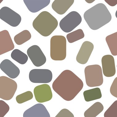 Kesintisiz geometrik kavramsal arka plan dikdörtgen desen tasarımı için yuvarlanır. Vektör çizim grafiği.