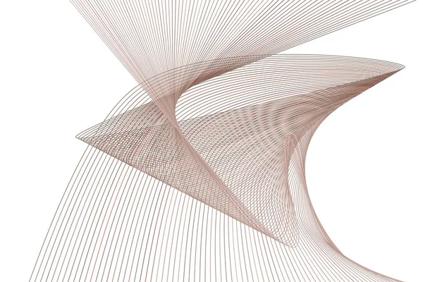 Arka plan soyut geometrik çizgi ve eğri desen tasarımı için. Vektör çizim grafiği.