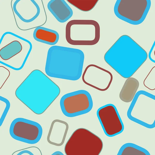Kesintisiz geometrik arka plan şekli yuvarlatılmış dikdörtgen desen ile. Vektör çizim grafiği.