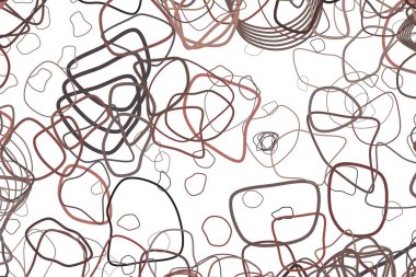 Arka plan soyut geometrik rasgele yuvarlak şekiller desen tasarımı için. Vektör çizim grafiği.