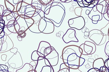 Arka plan soyut geometrik rasgele yuvarlak şekiller desen tasarımı için. Vektör çizim grafiği.