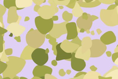 Geometrik kavramsal arka plan rastgele yuvarlak şekiller desen tasarımı için. Vektör çizim grafiği.