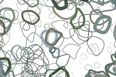 Sanatsal rasgele yuvarlak şekiller arka plan deseni soyut. Vektör çizim grafiği.