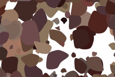 Arka plan soyut geometrik rasgele yuvarlak şekiller desen tasarımı için. Vektör çizim grafiği.