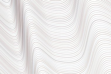 Geometrik kavramsal arka plan desen tasarımı için çizgi, eğri ve dalga. Vektör çizim grafiği.