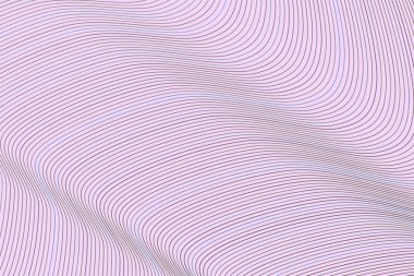 Arka plan soyut geometrik çizgi, eğri ve dalga desen tasarımı için. Vektör çizim grafiği.