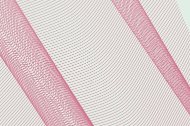 Arka plan soyut geometrik çizgi, eğri ve dalga desen tasarımı için. Vektör çizim grafiği.