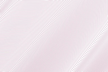 Çizgi, eğri ve dalga geometrik desen generatif sanat arka plan renk. Vektör çizim grafiği.