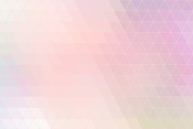 Renk soyut üçgen şerit geometrik desen generatif sanat arka plan. Vektör çizim grafiği.