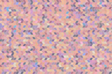 Soyut şekil şerit geometrik desen, renkli ve sanatsal grafik tasarım, katalog, tekstil veya doku baskı ve arka plan için. Vektör çizim grafiği.