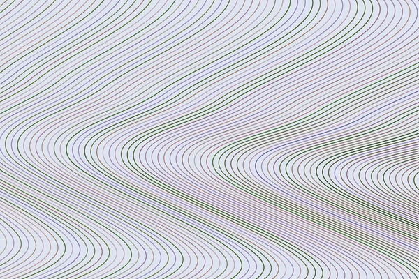 Абстрактная Концептуальная Геометрическая Линия Кривая Волновой Рисунок Хорошо Подходит Веб — стоковый вектор