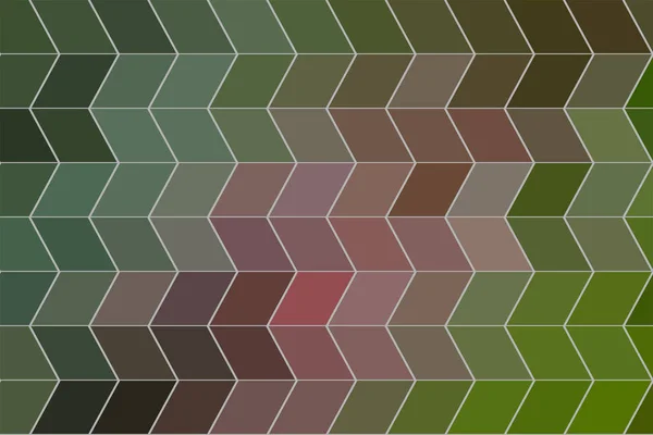 Farbe Abstrakte Form Streifen Geometrische Muster Generative Kunst Hintergrund Vektorgrafik — Stockvektor