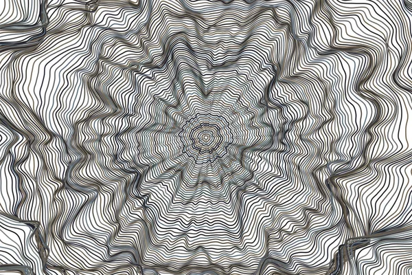Abstraites Lignes Désordonnées Vague Motif Géométrique Coloré Artistique Pour Conception — Image vectorielle