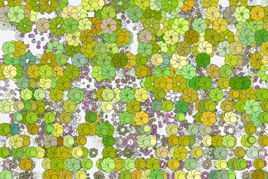 Daire veya elips, soyut geometrik arka plan deseni. Vektör çizim grafiği.