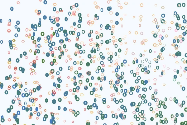 Cirklar Och Ellipser Abstrakta Geometriska Bakgrundsmönster Illustration Vektorgrafik — Stock vektor