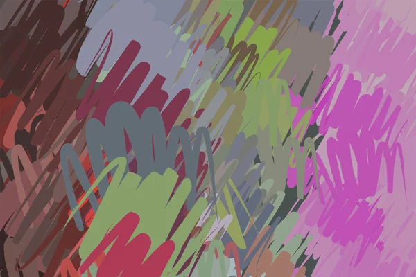 Lignes Crayon Stylo Croquis Illustrations Fond Abstrait Texture Dessinée Main — Image vectorielle