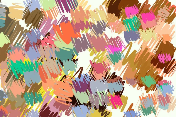 Абстрактный Фон Линиями Карандаша Пера Эскиз Векторное Искусство — стоковый вектор