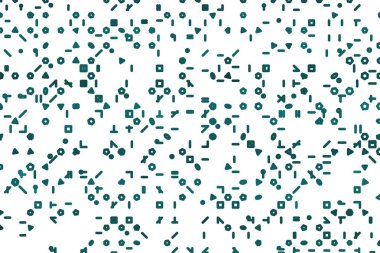 Çizgi veya şekil, kavramsal soyut resimler. Tasarım arka plan için iyi. Beyaz izole vektör.