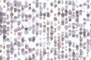 Arka plan soyut geometrik yuvarlak şekiller. Desen tasarımı için. Vektör çizim grafiği.