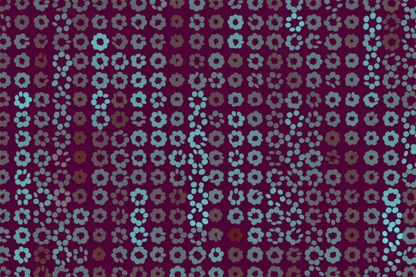 Kleur Abstracte Cirkels Ellipsen Geometrische Patroon Generatieve Kunst Achtergrond Vector — Stockvector