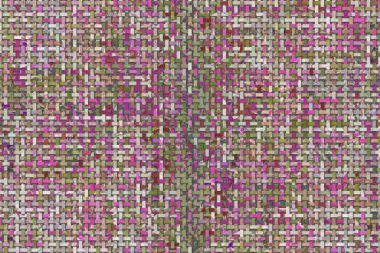 Dokuma hasır desen soyut, rattan doku, zemin veya arka plan.