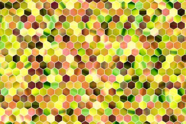 Tasarım katalog veya doku için kavramsal arka plan altıgen şerit.