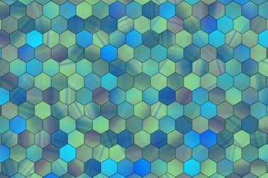 Dekoratif ve renkli desen altıgen şerit illüstrasyonlar. Tasarım doku ve arka plan için iyi.