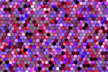 Arka plan veya zemin, altıgen şerit renkli desen, iyi tasarım doku için.