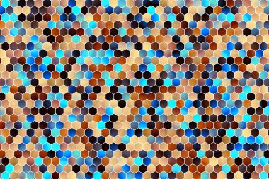 Altıgen şerit illüstrasyonlar. Web sayfası, duvar kağıdı, grafik tasarım, katalog, doku veya arka plan için iyi.