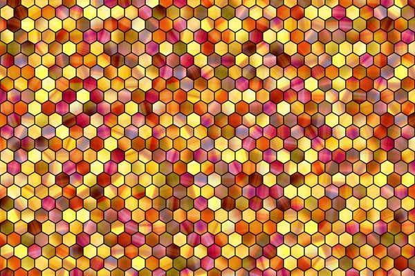 Modèle Conceptuel Abstrait Coloré Bande Hexagonale Bon Pour Page Web — Photo