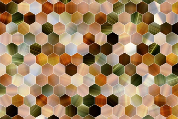 Fundo Abstrato Hexagon Strip Padrão Colorido Para Design — Fotografia de Stock